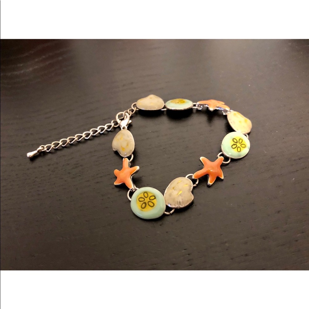 Beach themed bracelet